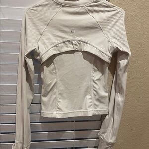 lululemon athletica Long Sleeve Top - Cream